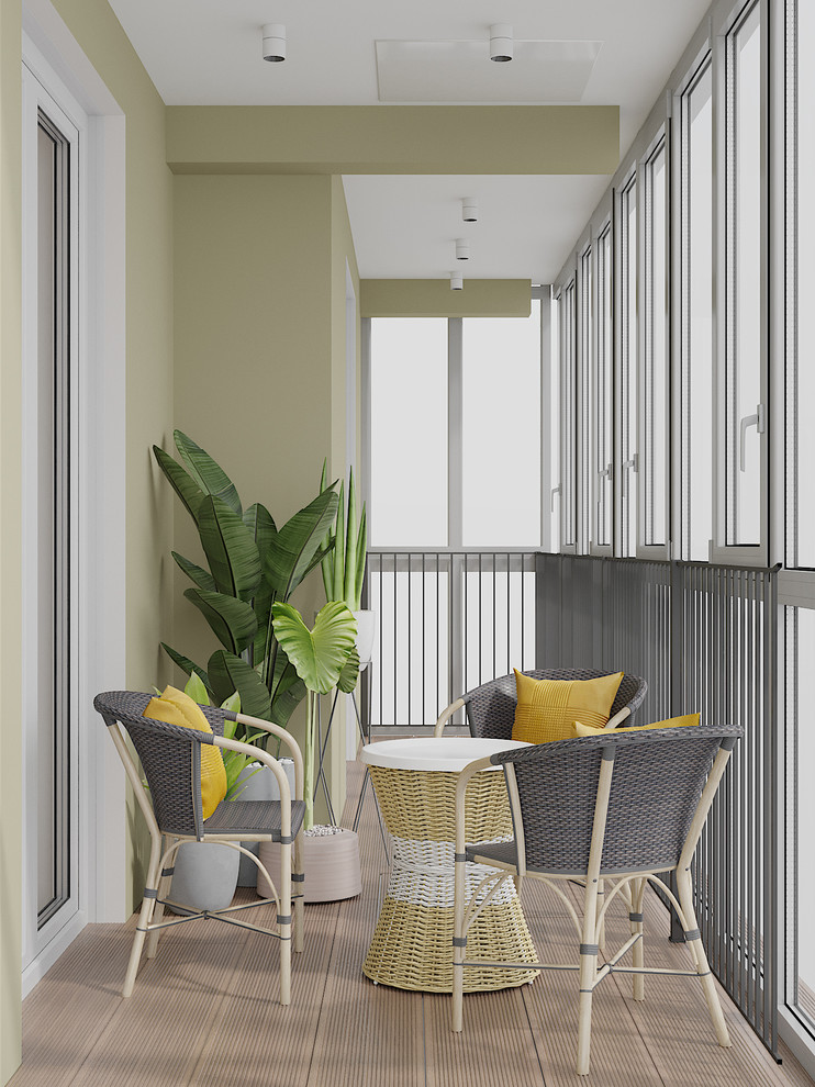 Трехкомнатная квартира в стиле КОНТЕМПОРАРИ