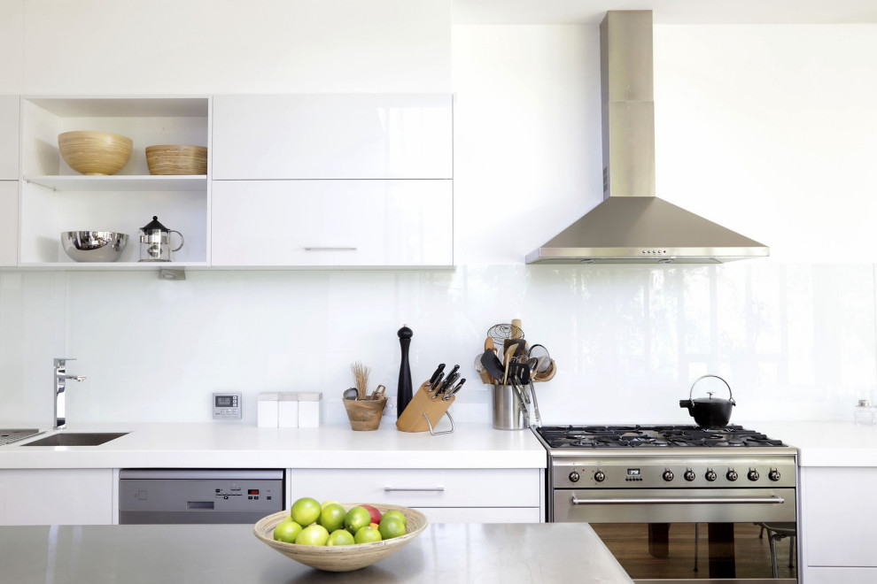 Kitchen - transitional kitchen idea in Toronto