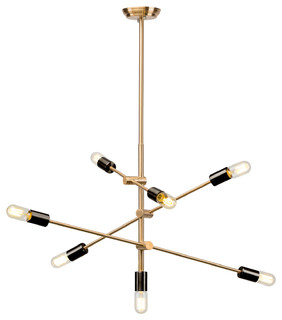 Byron Metal Pendant Light Midcentury Lighting By Ebpeters