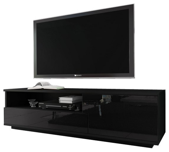 LEON 2 TV Stand Contemporary Entertainment Centers And Tv Stands by MAXIMAHOUSE Houzz