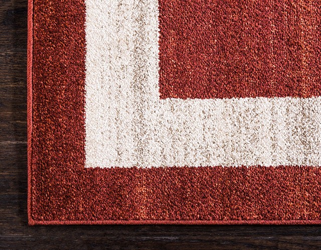 Potter Geometric Rug Contemporary Desdemona Potter Area Rug, 8' Square - Contemporary - Area ...