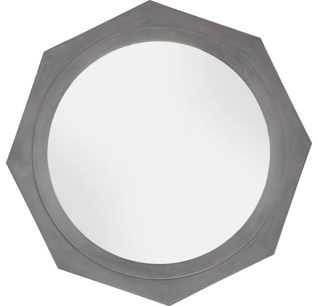 Brooklyn Mirror Transitional Wall Mirrors by HedgeApple Houzz