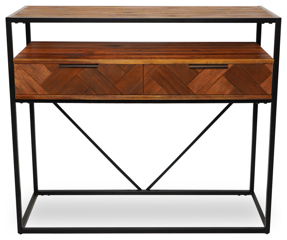 Aarhus Console Table Industrial Console Tables by Made4Home Houzz