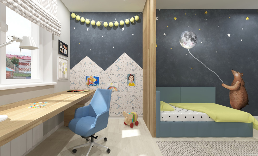 Детская для мальчика. Визуализация