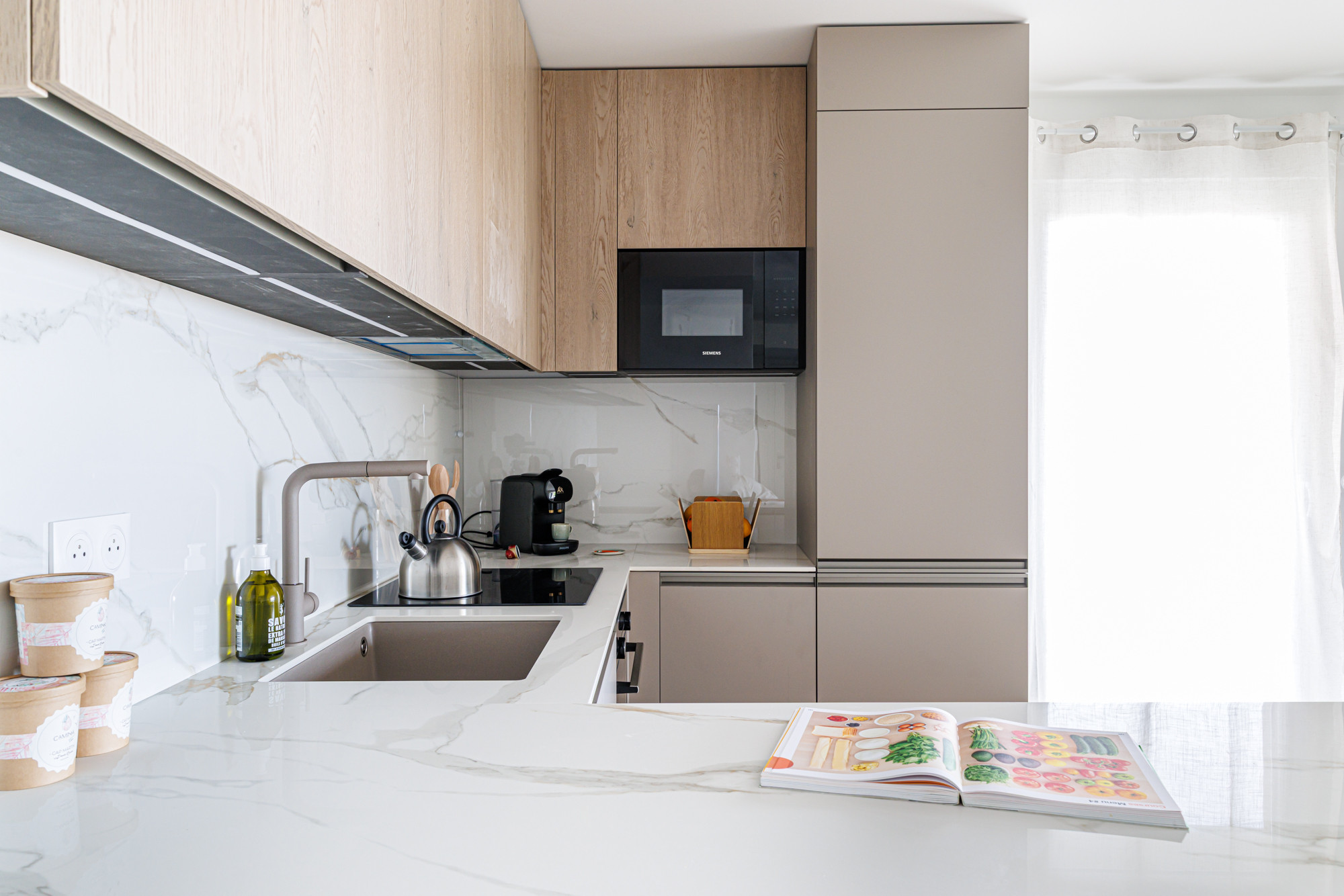 Home staging, L'Echappée mer, Cagnes sur mer