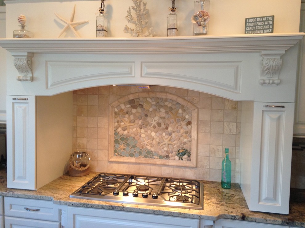 Photo of a beach style galley kitchen in Baltimore.
