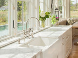 Beach Style Kitchen by Connecticut Stone