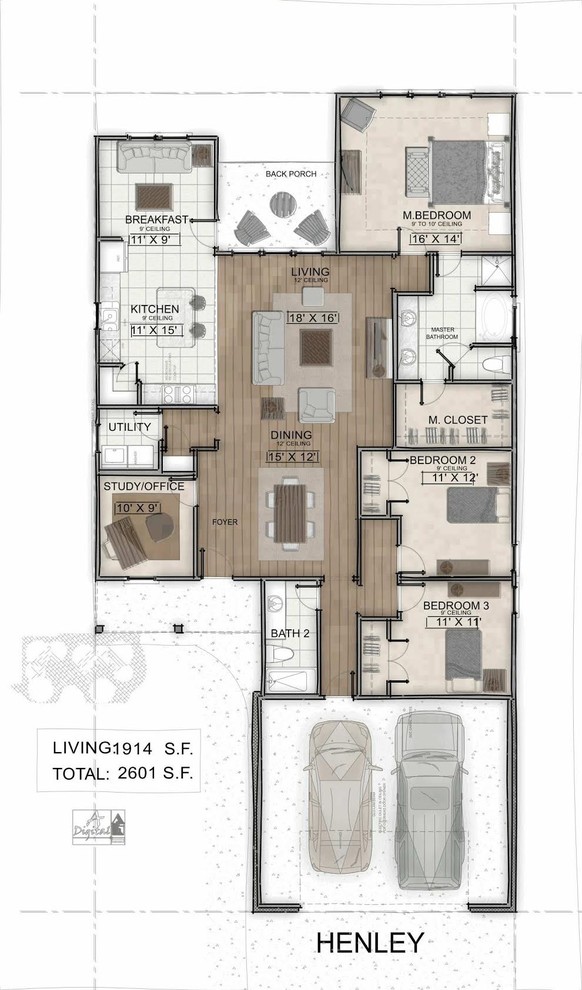 Home design - transitional home design idea in New Orleans