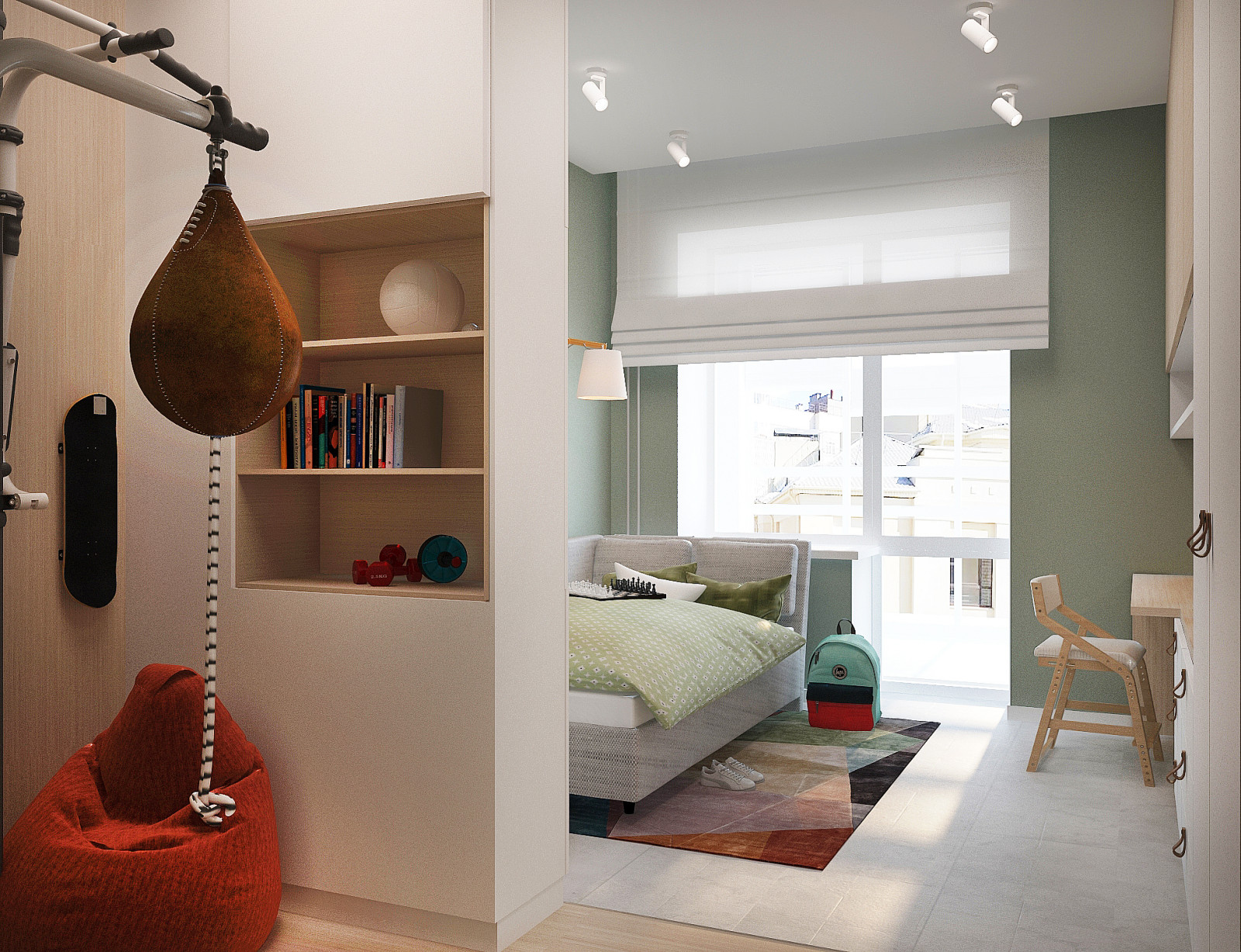 Квартира. Стиль Сингапур 2