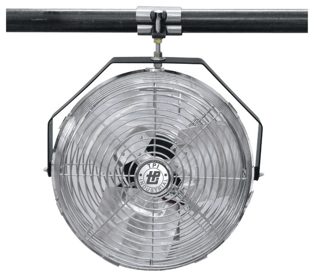 Tpi Ceiling Fans Lights Tpi 1 Pipe Mount Adapter For Work Station Fan Ceiling