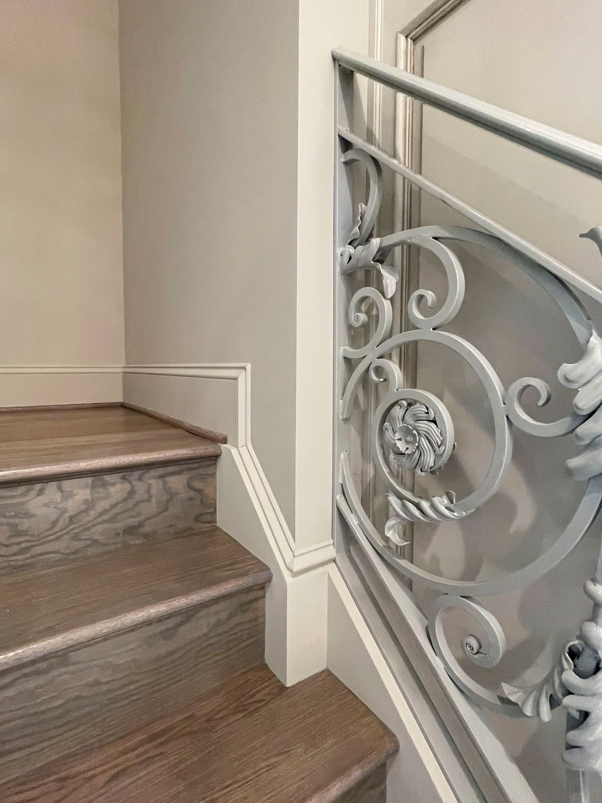 104_Curved Staircases in 18th Century French Inspired Mansion, Mclean VA 22101