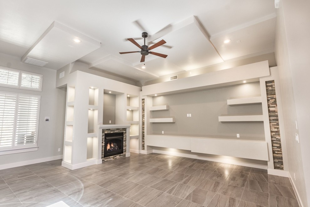 Home design - transitional home design idea in Austin