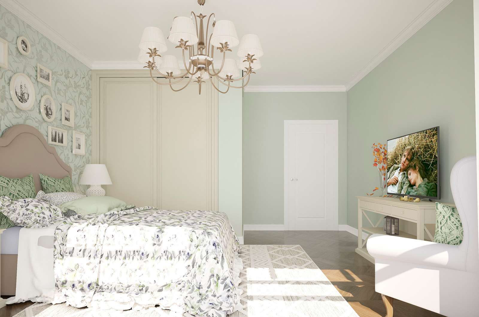 частный интерьер Екатеринбург    пос.  " скандинавия"