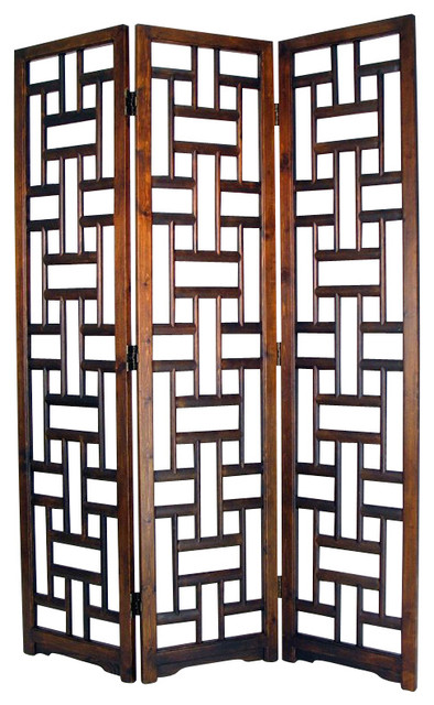 Wayborn Sirlanka Room Divider in Brown