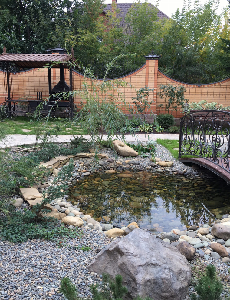 Ландшафтный дизайн участка 8,5 соток.