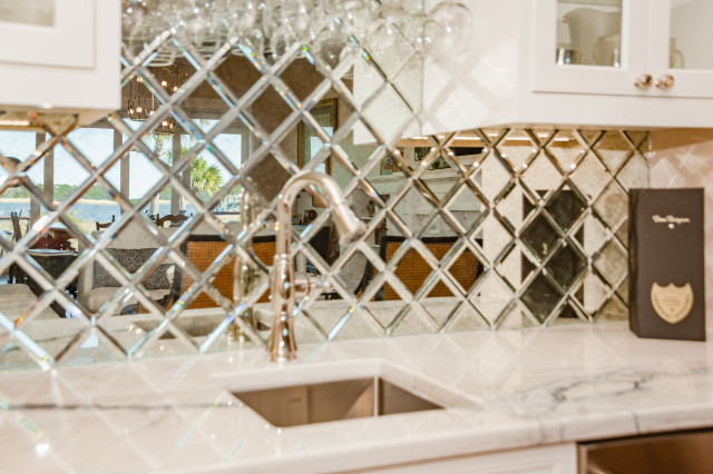 Reflecting the view! transitional-kitchen