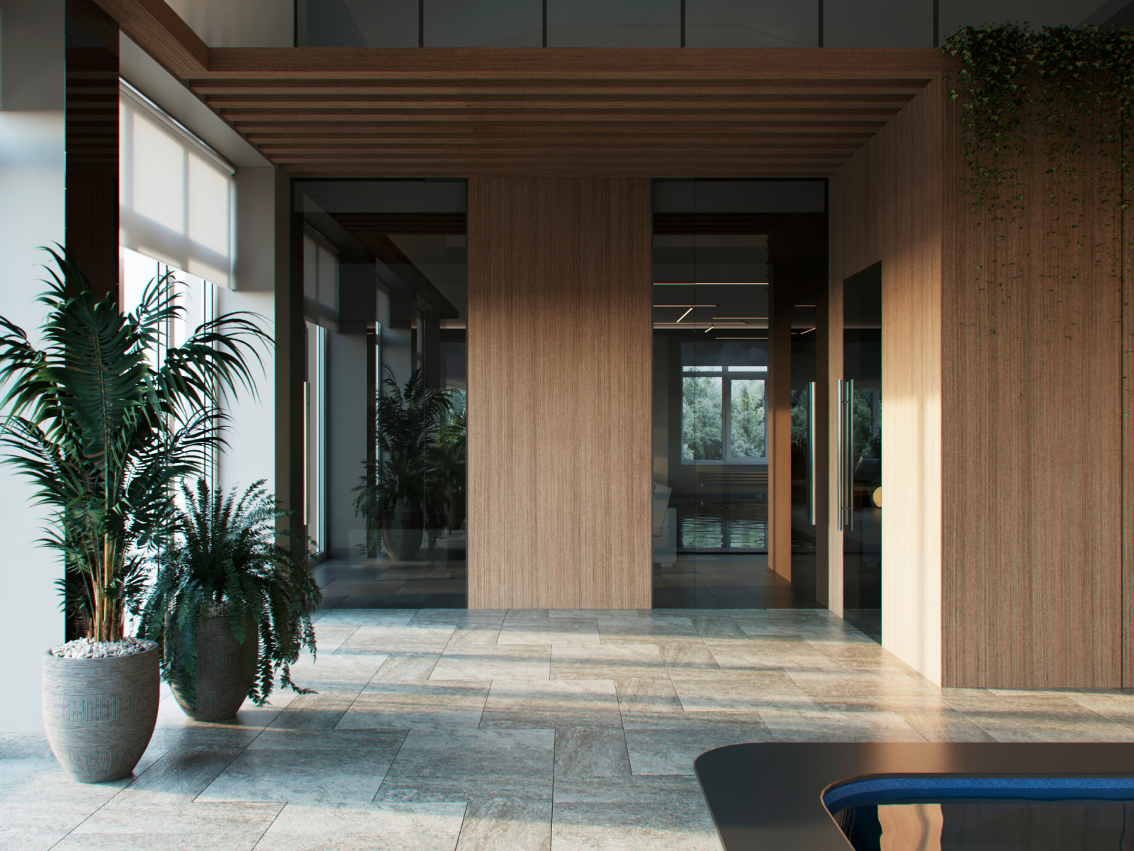 терьер бассейна в частном доме