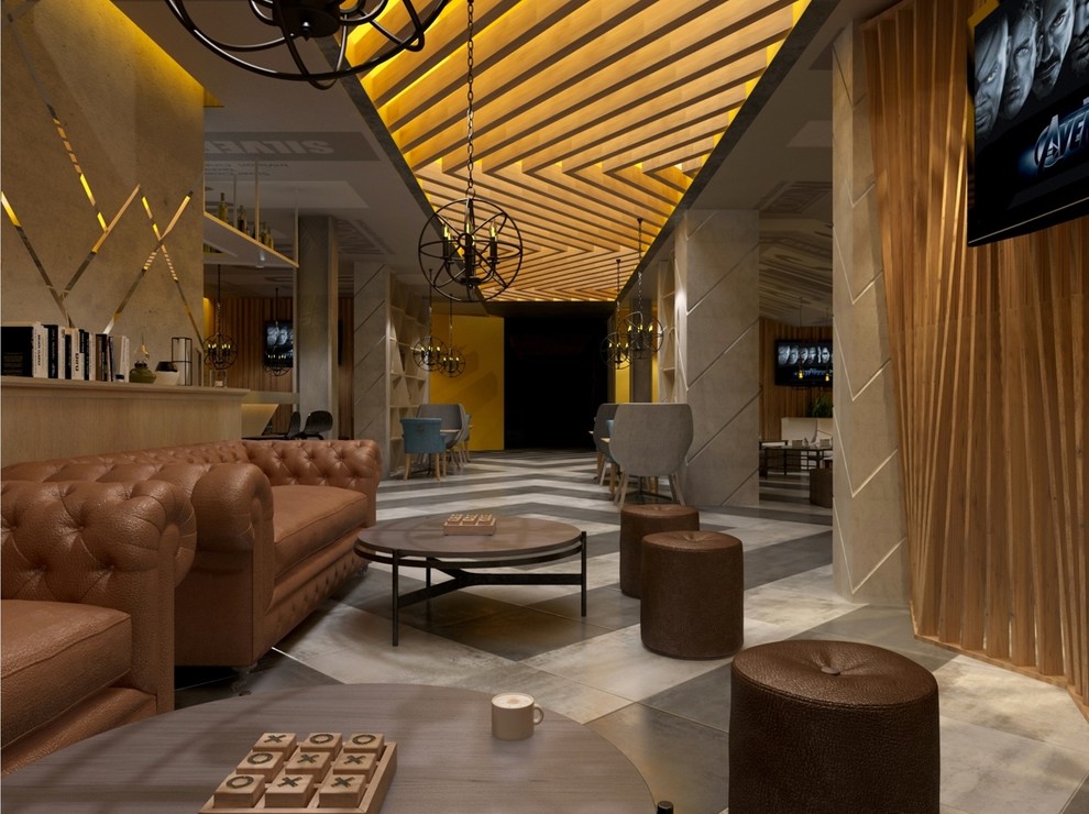 Дизайн-проект интерьера кинотеатра "Silver"