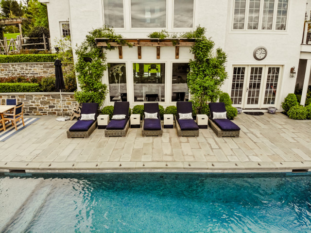Infinity Edge Elements - Hedgerow, PA modern-pools
