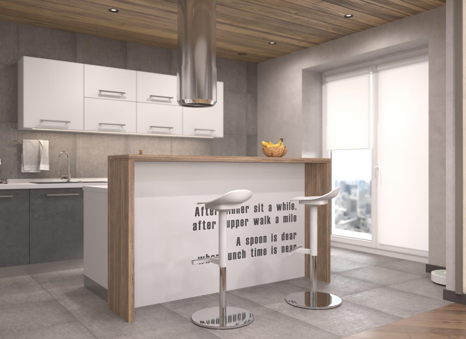 Кухня-гостиная