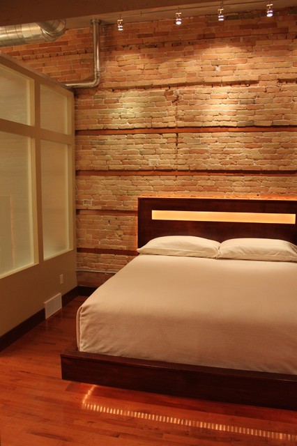 Loft modern-bedroom