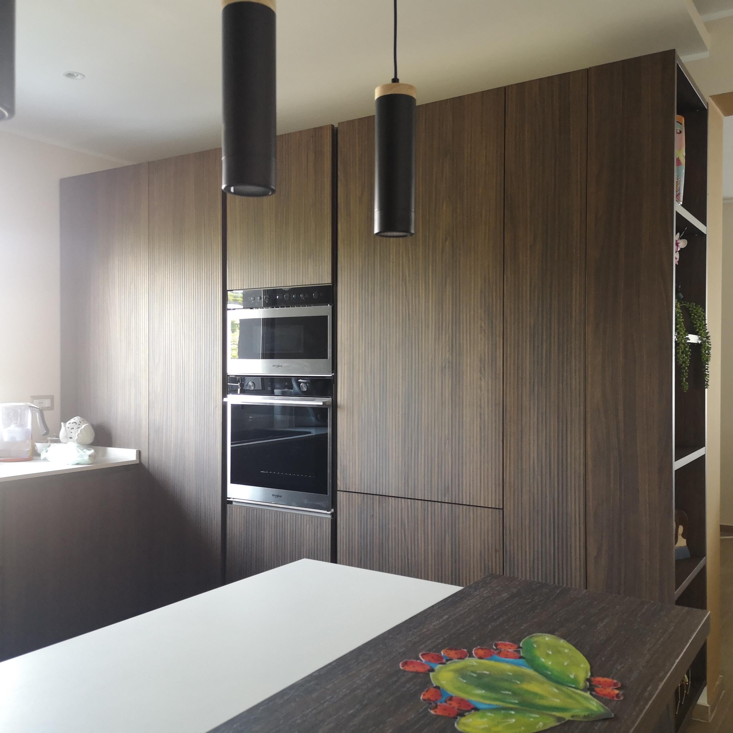 Trendy kitchen photo in Catania-Palermo