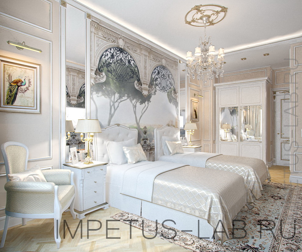 Проект квартиры в классическом стиле в центре Москвы