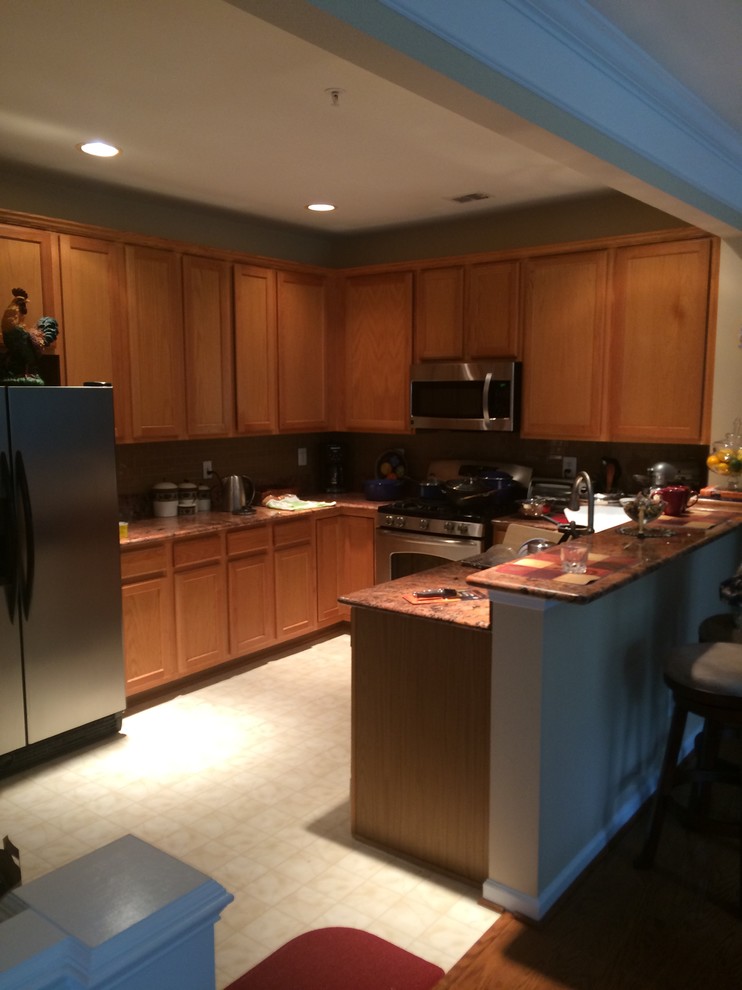 Inspiration for a transitional kitchen remodel in DC Metro