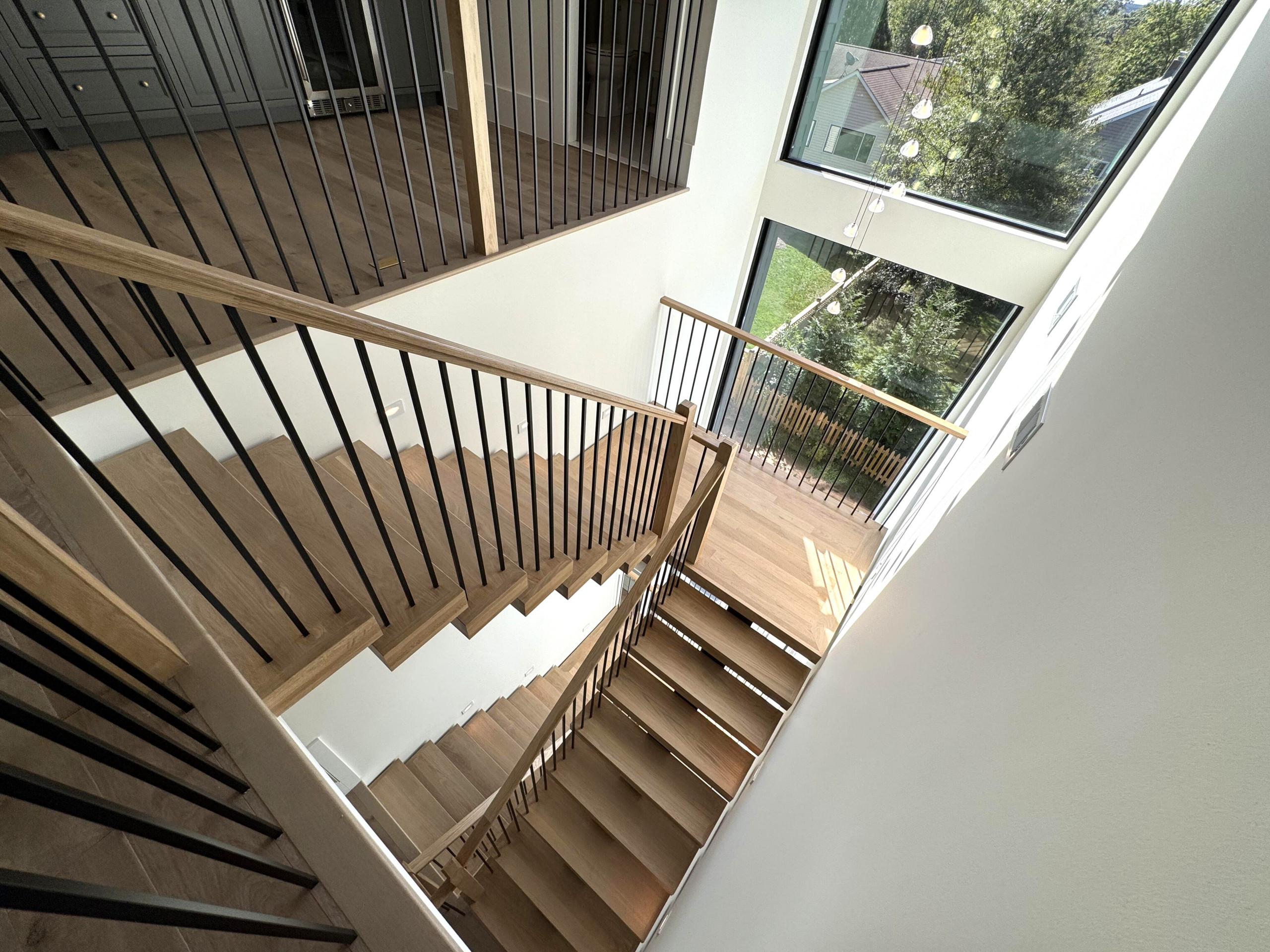 139_Four-Story Modern Staircase, Arlington, VA 22207