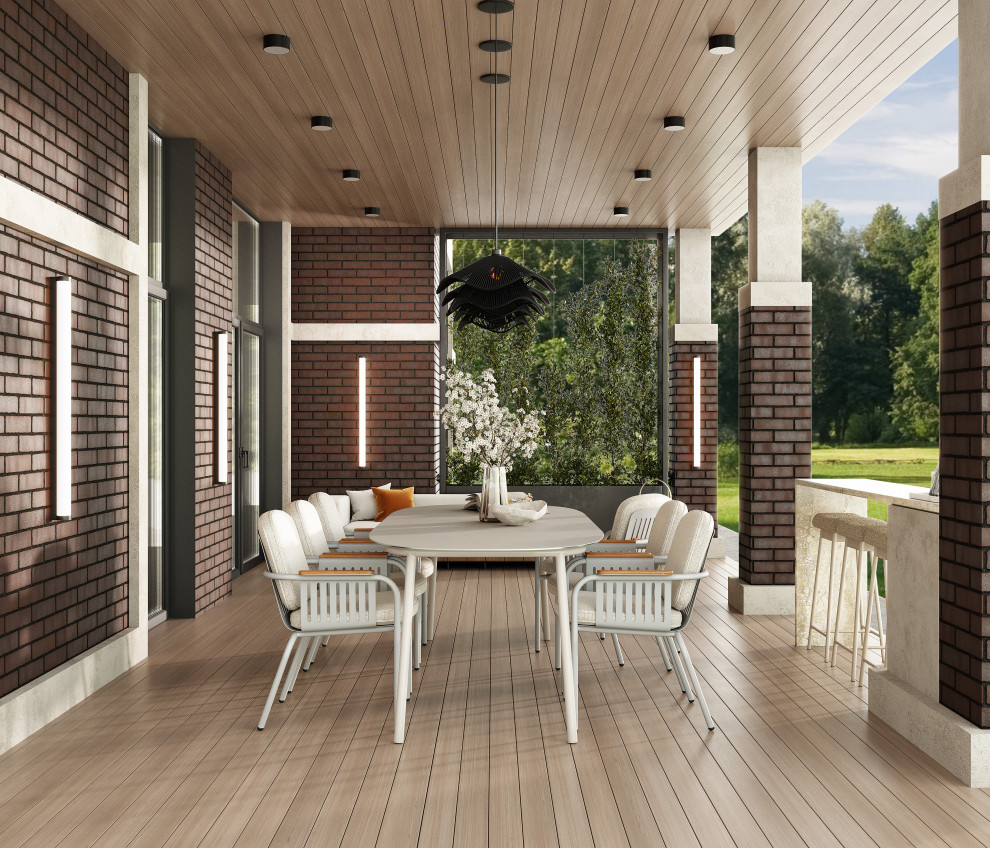 Цокольный этаж дома Тихая роскошь