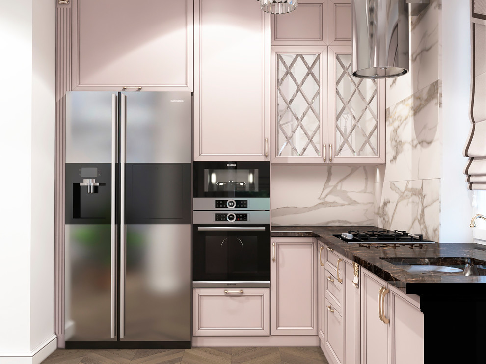 Интерьер кухни в з.п. Бавария от Унистрой