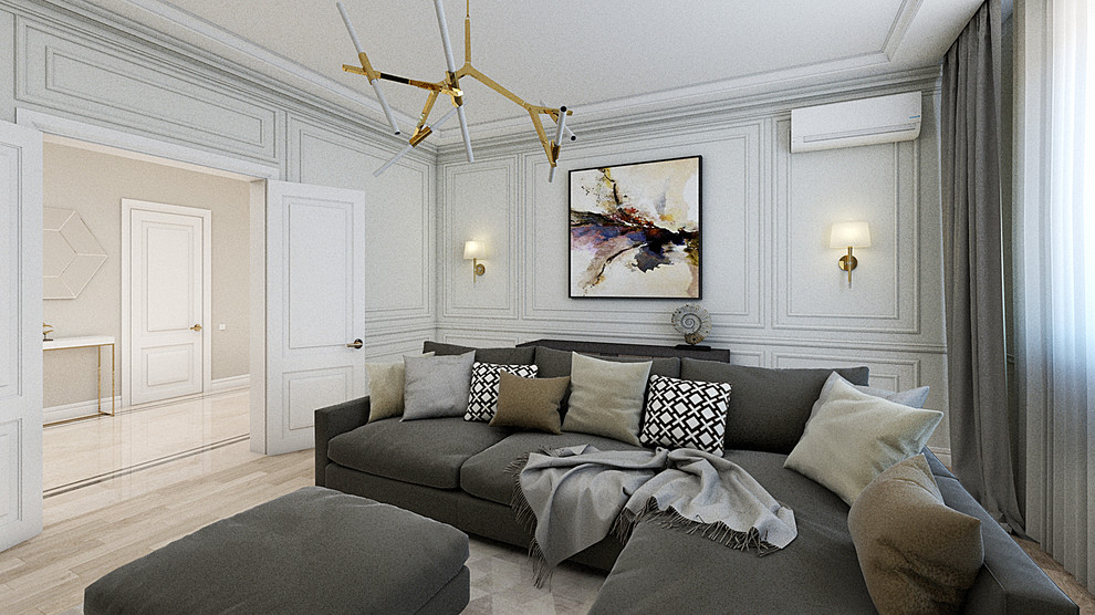 Дизайн-проект трехкомнатной квартиры