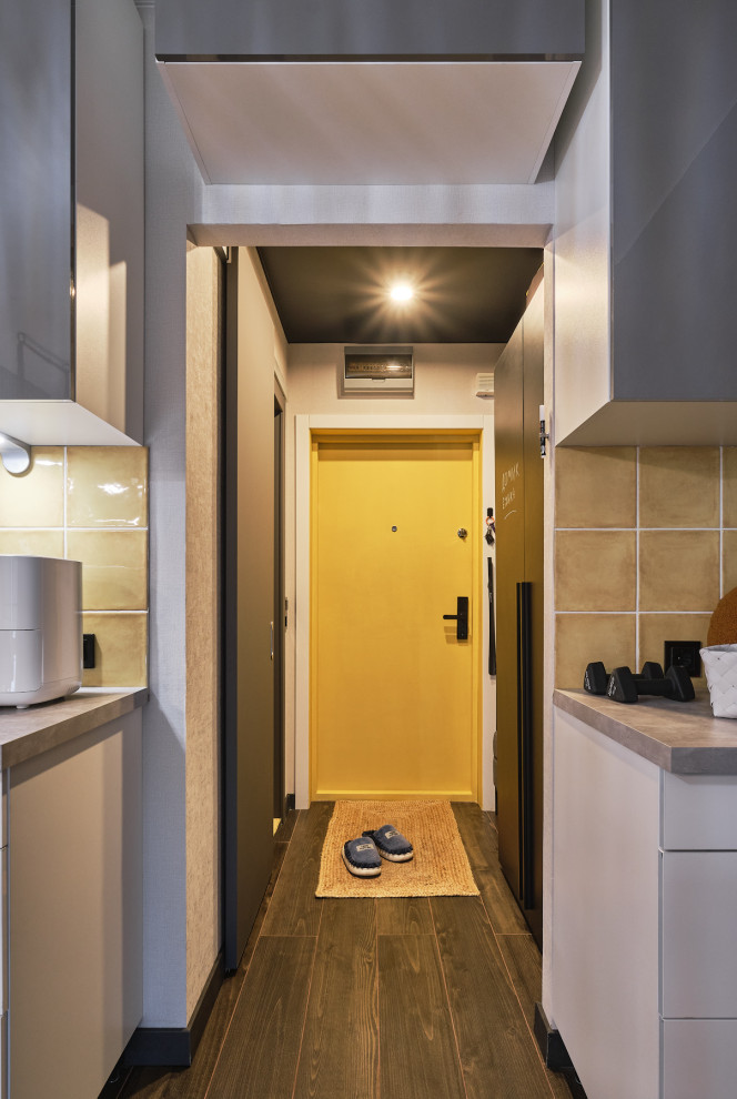 Интерьерная съёмка студии 19 кв.м. на Братиславской (Москва)