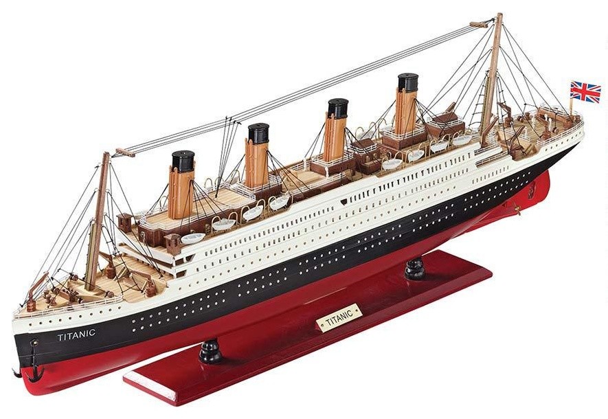 The Titanic Collectible Museum Replica Ship Model