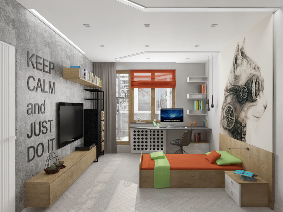 Квартира в индустриальном стиле