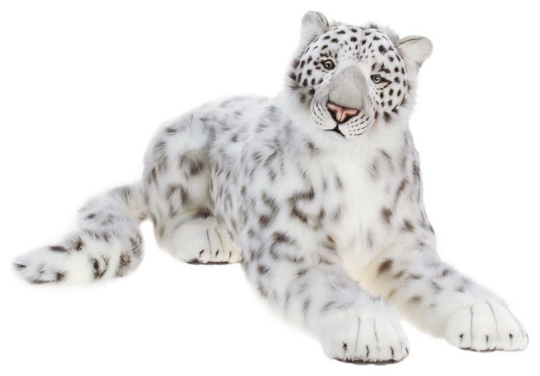 Life-Size Snow Leopard - Contemporary - Kids Toys And Games - by Hansa