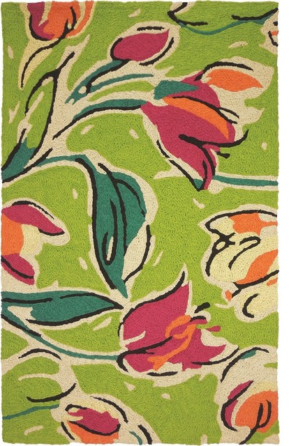 Tulip Ensemble Indoor Outdoor Washable Rug Contemporary Tulip Ensemble Indoor Outdoor Washable Rug