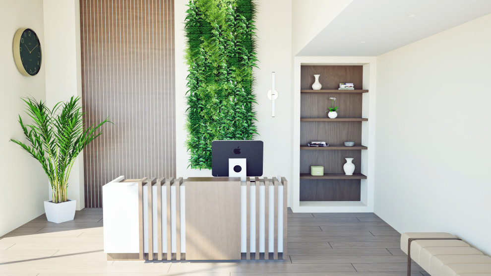 Idées déco pour un bureau contemporain.