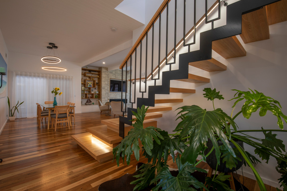 Design ideas for a contemporary staircase in Geelong.