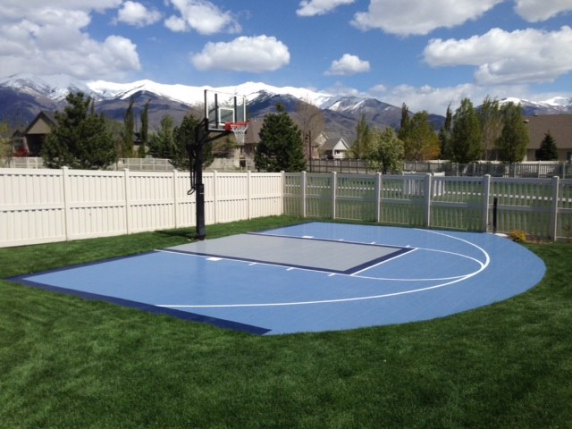 SnapSports® Utah Basketball 1/2 Court / Game Court Salt Lake City SnapSports® Utah Basketball 1/2 Court / Game Court Salt Lake City