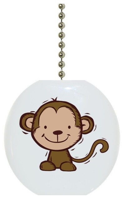 Kids Monkey Ceiling Fan Pull Traditional Ceiling Fan