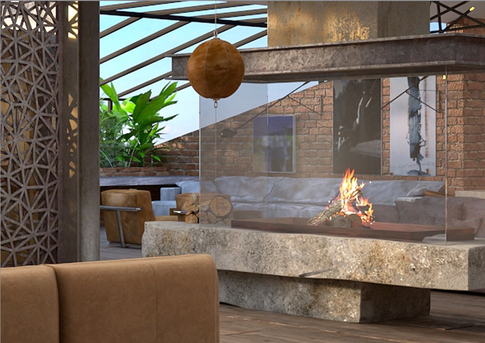 Пентхаус на мансардном этаже