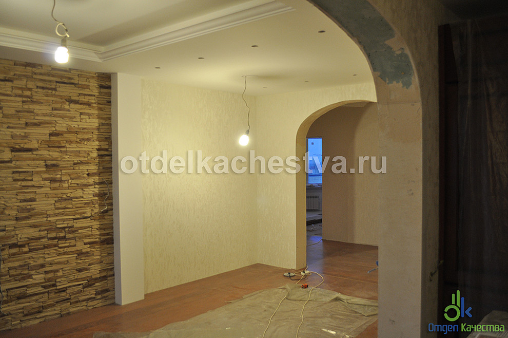 Фотографии "до": Ремонт 4-х комнатной квартиры на пр. Луначарского