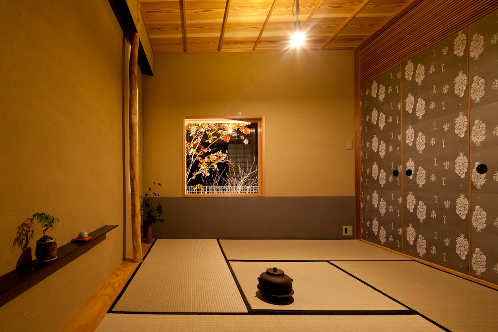 Asiatisches Schlafzimmer in Tokio Peripherie