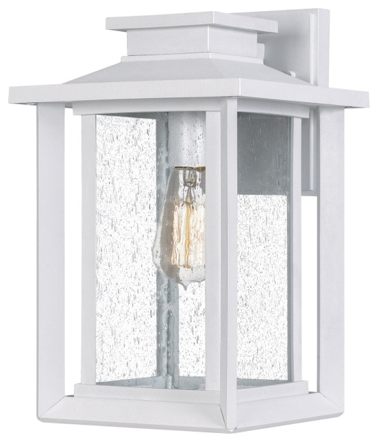 Quoizel WKF8409W Wakefield Outdoor Lantern in White Lustre
