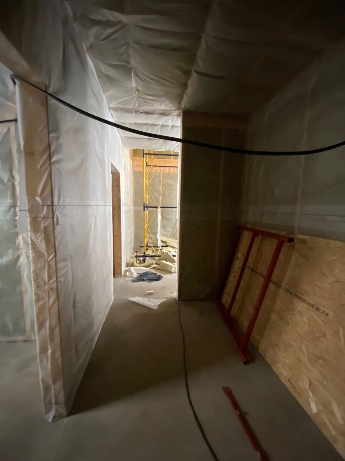 Новый проект дом в "Агалатово Экопарк". Фотографии "до"