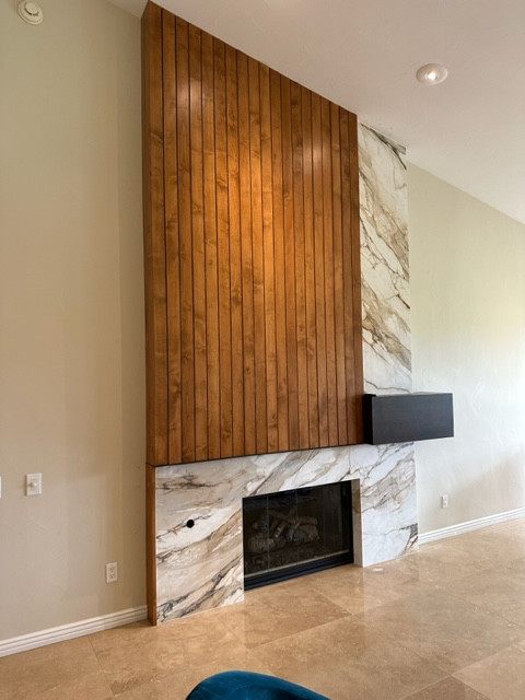 Living Room, Fireplace design