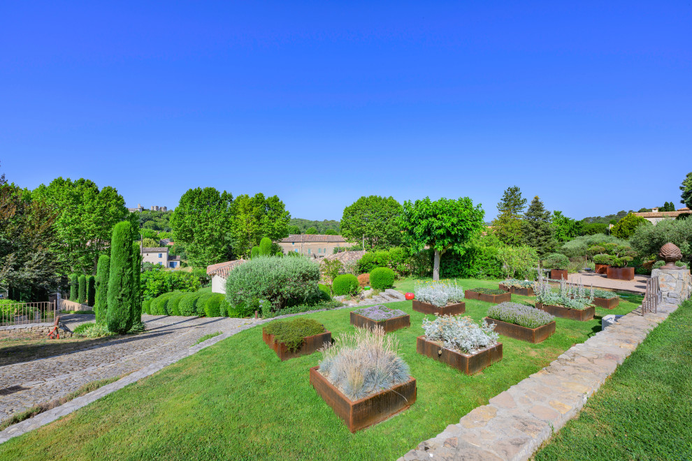 Jardin de Bastide dans le haut-Var