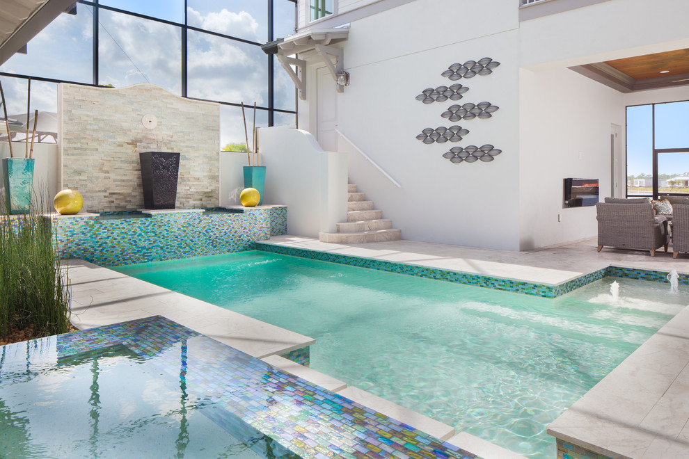 West Indies Modern - Tropical - Pool - Miami - by Knaak Design Group ...