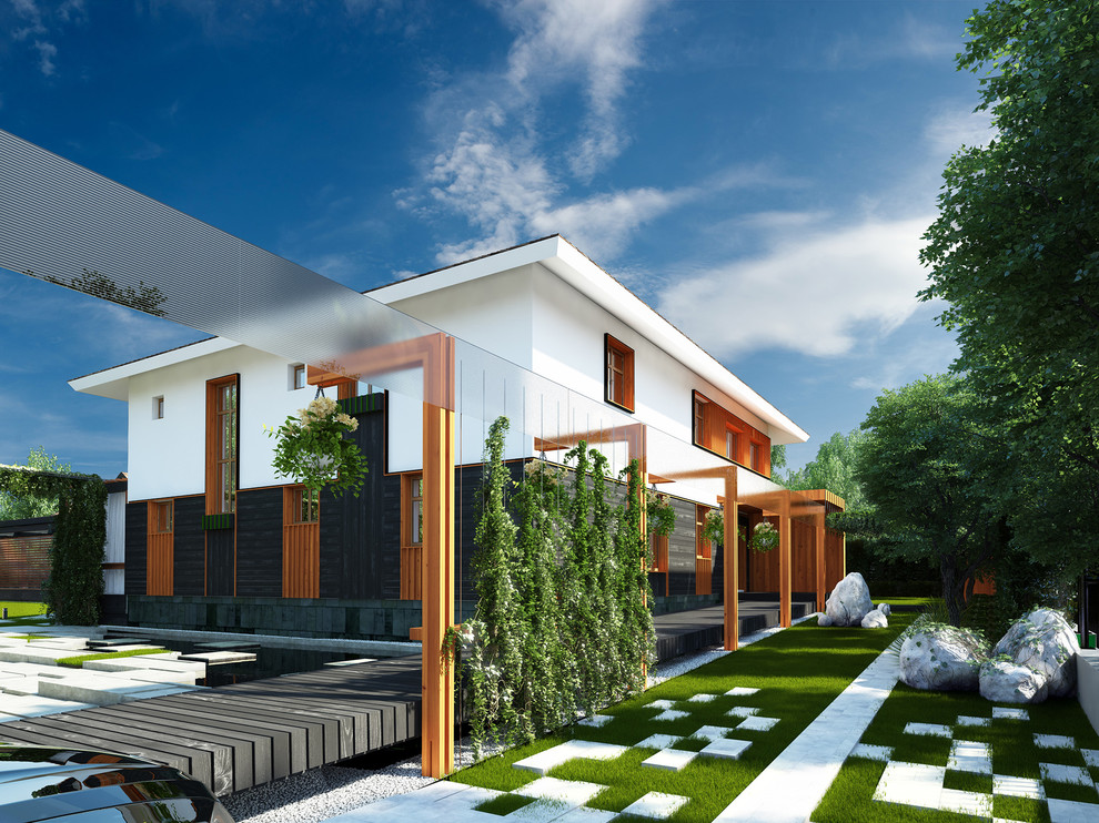 Реконструкция дома с благоустройством территории, М.О., Красногорский район